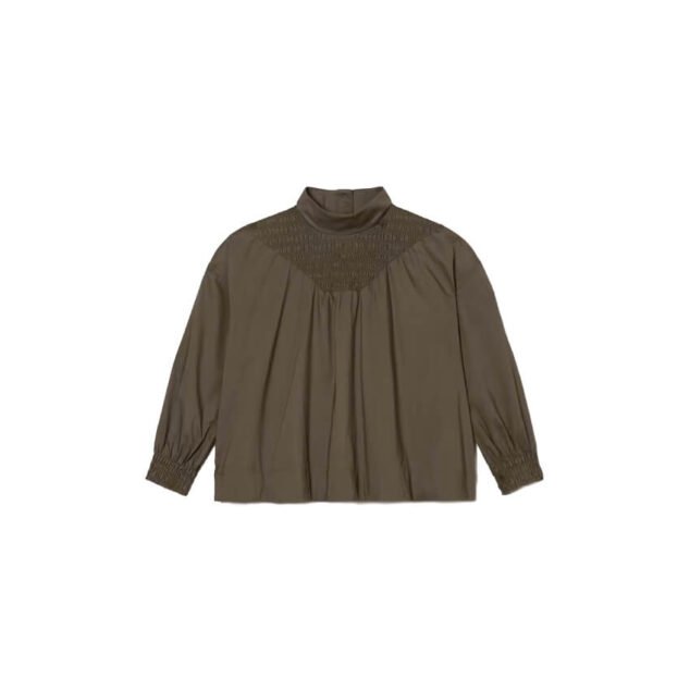 The Funnel-Neck Smock Top