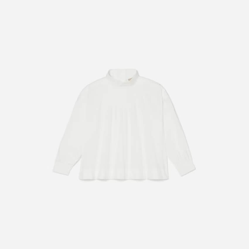 The Funnel-Neck Smock Top