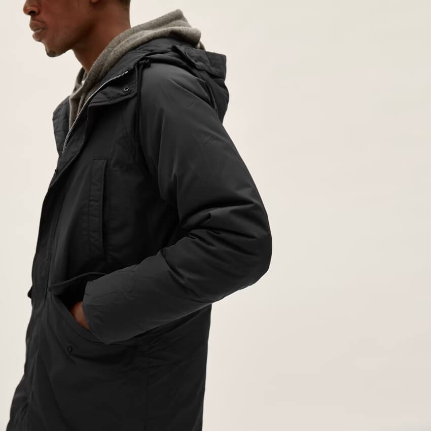 The ReNew Merino Long Parka